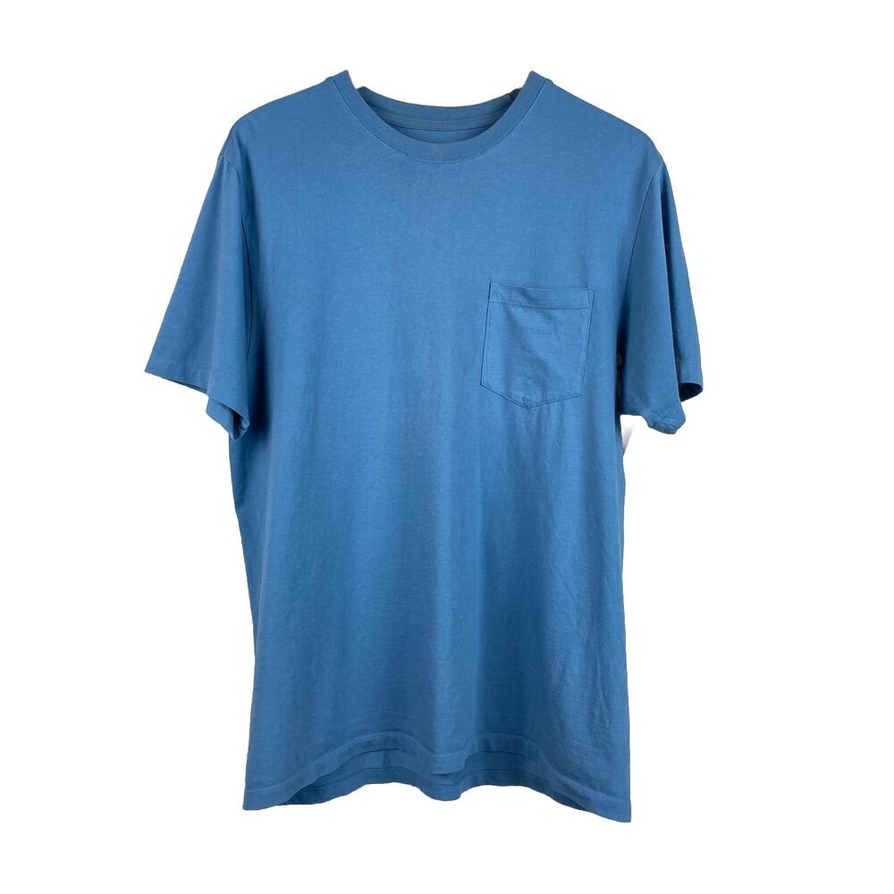 Vissla Mens Organic Cotton Pocket Tee Short Sleeve T-Shirt Sz M Casual Classic